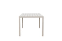 Garten Esstisch Amalfi - 205x90 cm aus Aluminium und Polywood in Beige oder Schwarz