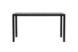 Garten Esstisch Siena - 140x80 cm aus Aluminium und Polywood in Beige oder Schwarz