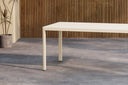 Garten Esstisch Vista - 150x85 cm aus Aluminium in Beige oder Schwarz