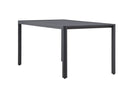 Garten Esstisch Vista - 150x85 cm aus Aluminium in Beige oder Schwarz
