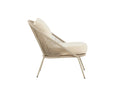 Garten- Loungesessel Larissa - In der Farbe Beige inklusive Kissen