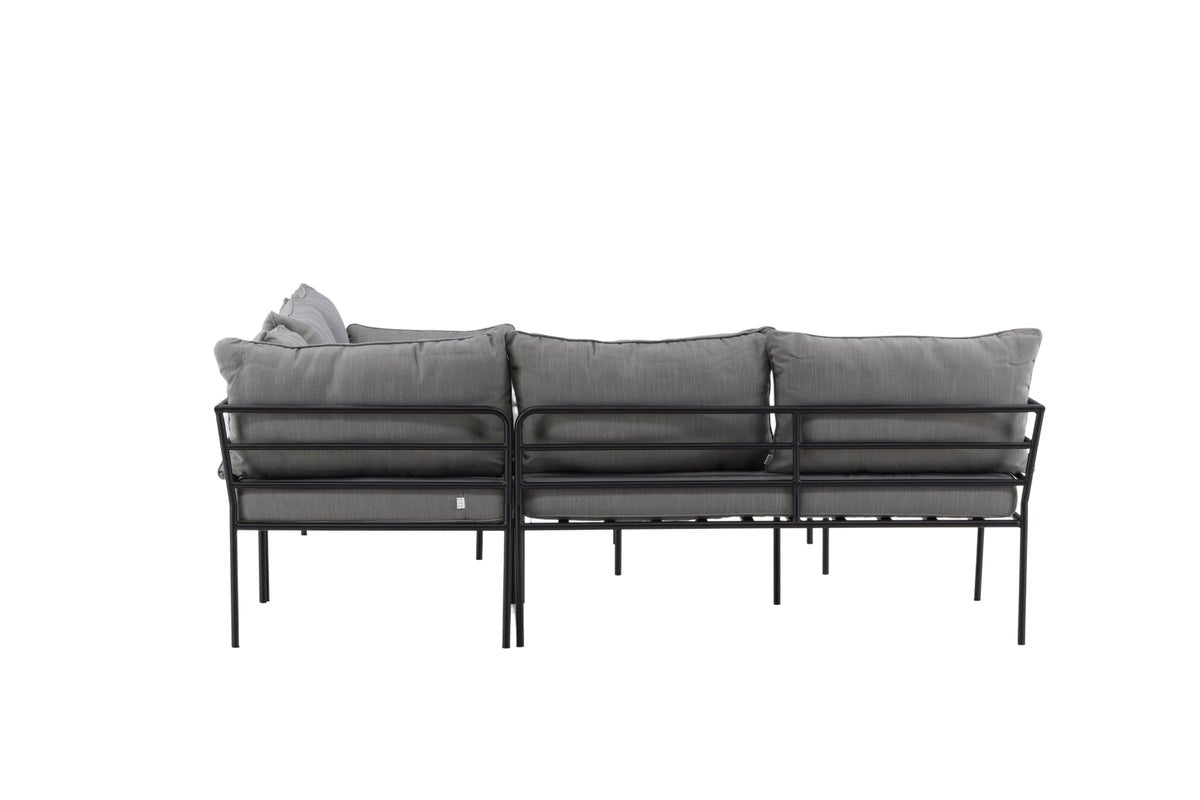 Garten Loungeset Felicita – Ecksofa mit 4 Sitzplätzen und Couchtisch