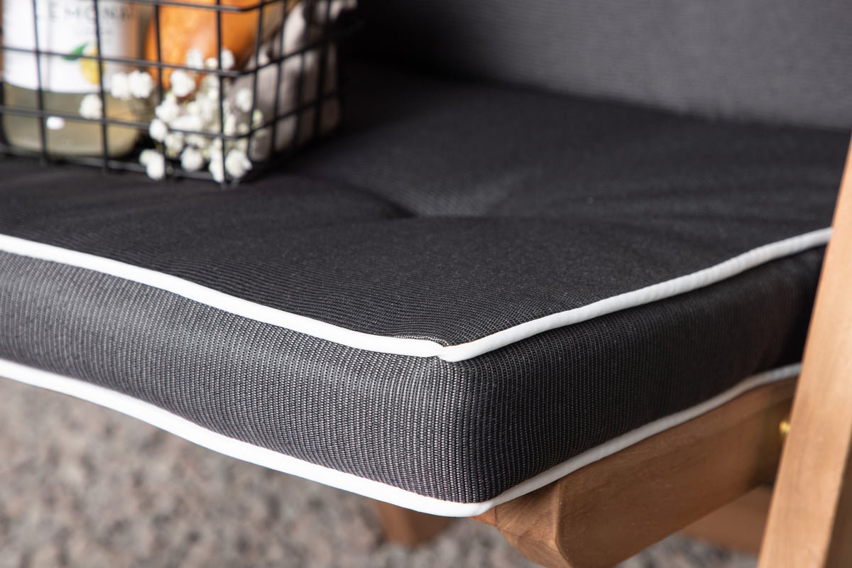 Garten Stuhlkissen Cosy - aus Polyester Grau