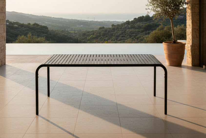 Garden table Melura - light, robust and weather-resistant