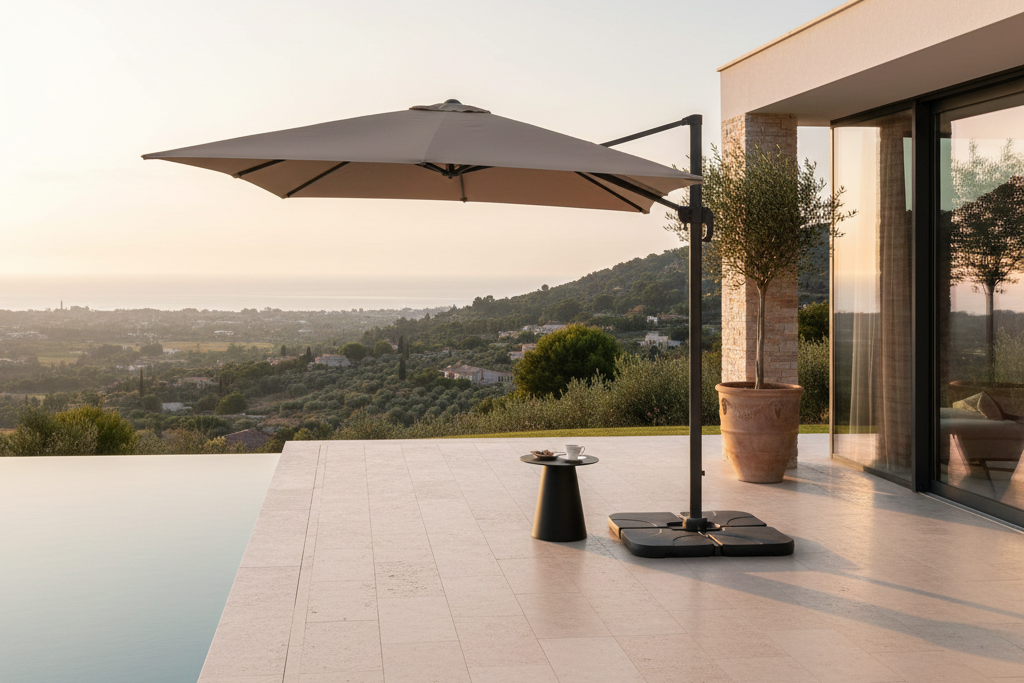 Arezzo Pro Umbrella – 360° Shade in Stylish Design