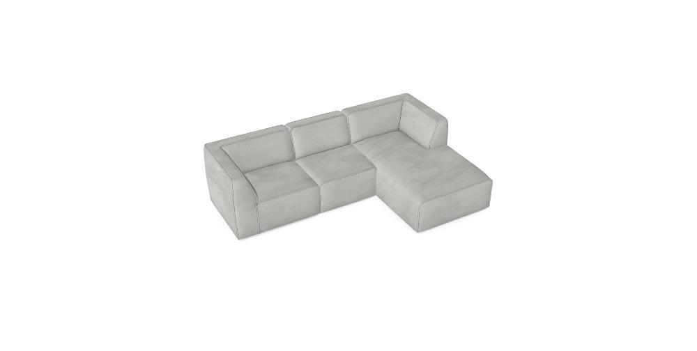 Modulares Sofa Hugg - Konfiguriertes Sofa Ref: DTDLEJ