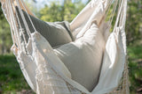 Hängesessel Welsh - aus Polyester in Grau oder Weiß