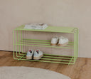 Shoe rack Neva – metal shelf with loft flair in many colors