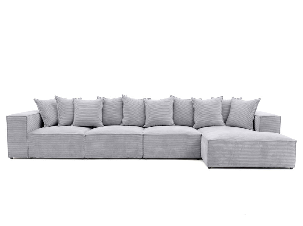Designer Sofa Largo L Maxi in Corduroy