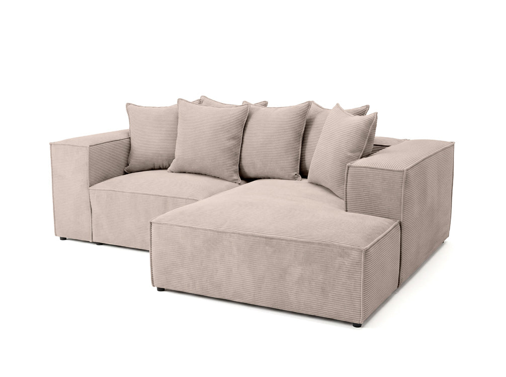 Designer Sofa Largo L Mini in Corduroy