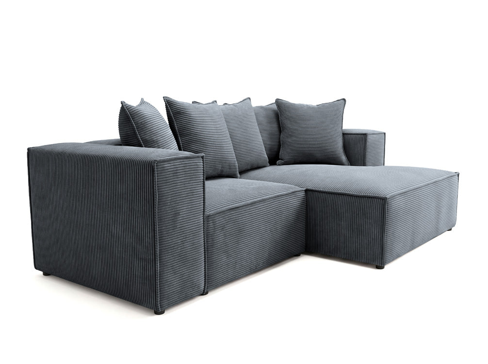Designer Sofa Largo L Mini in Corduroy