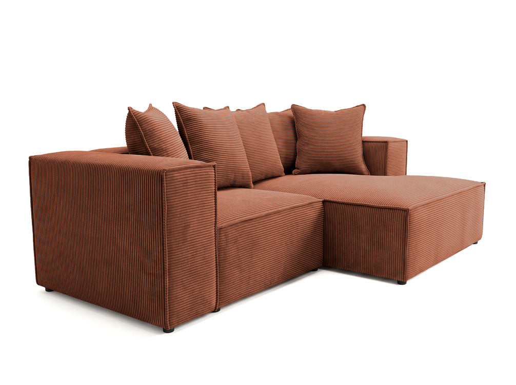 Designer Sofa Largo L Mini in Corduroy