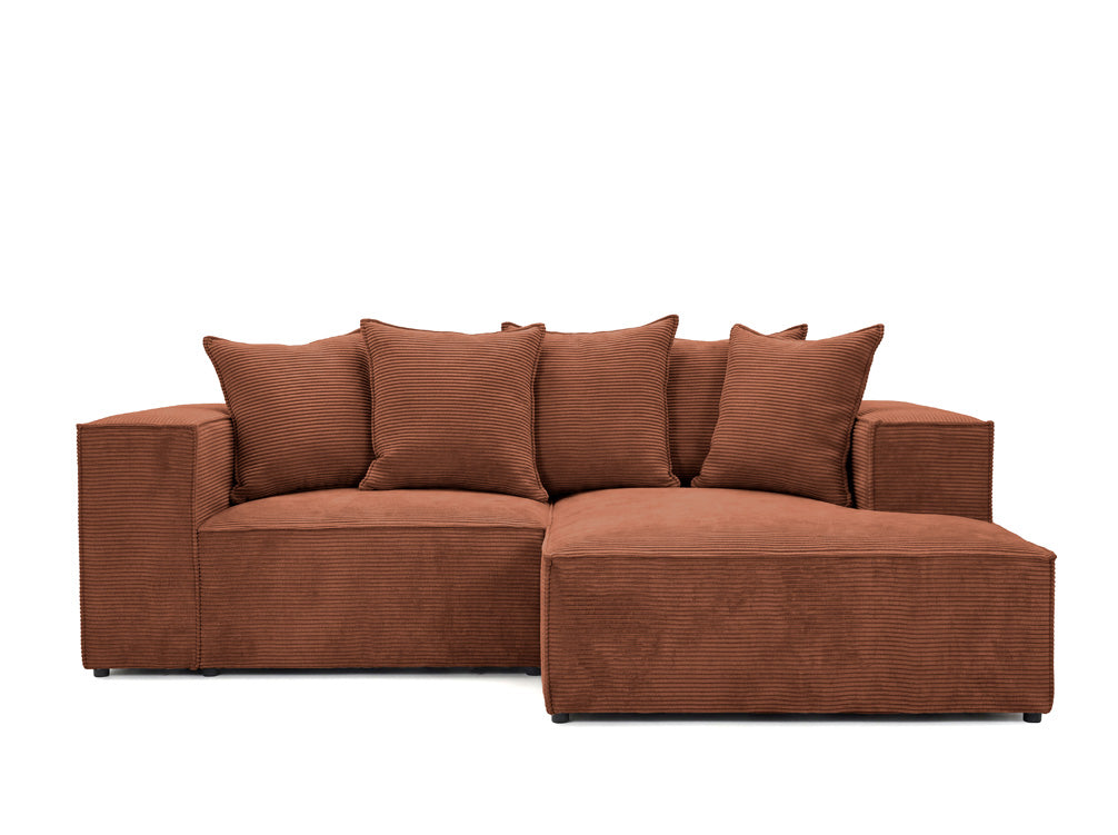 Designer Sofa Largo L Mini in Corduroy