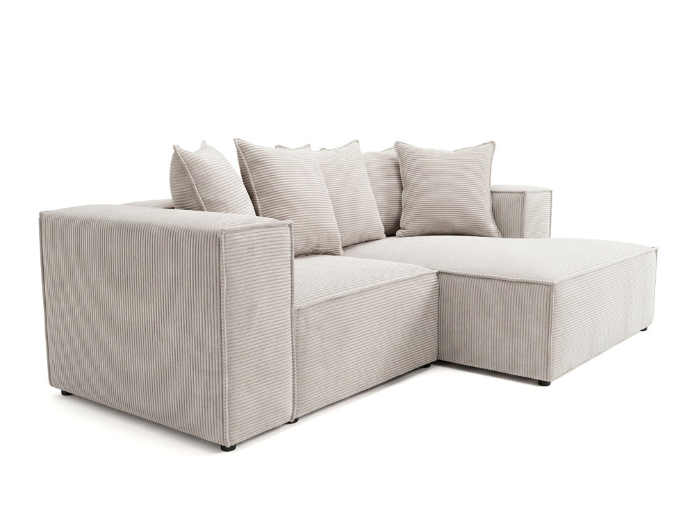 Designer Sofa Largo L Mini in Corduroy