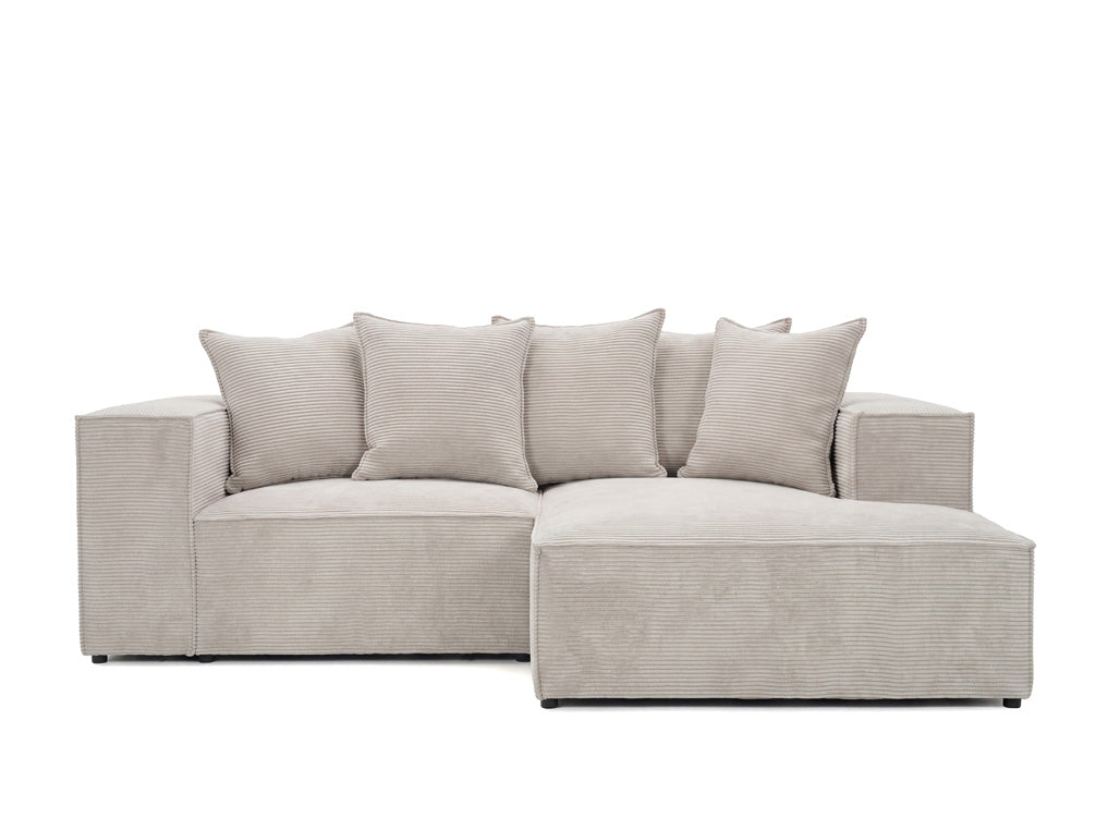 Designer Sofa Largo L Mini in Corduroy