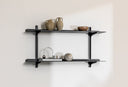 Wall Shelf Linara – Minimalist Metal Shelf with up to 4 Shelves