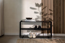 Shoe rack Neva – metal shelf with loft flair in many colors