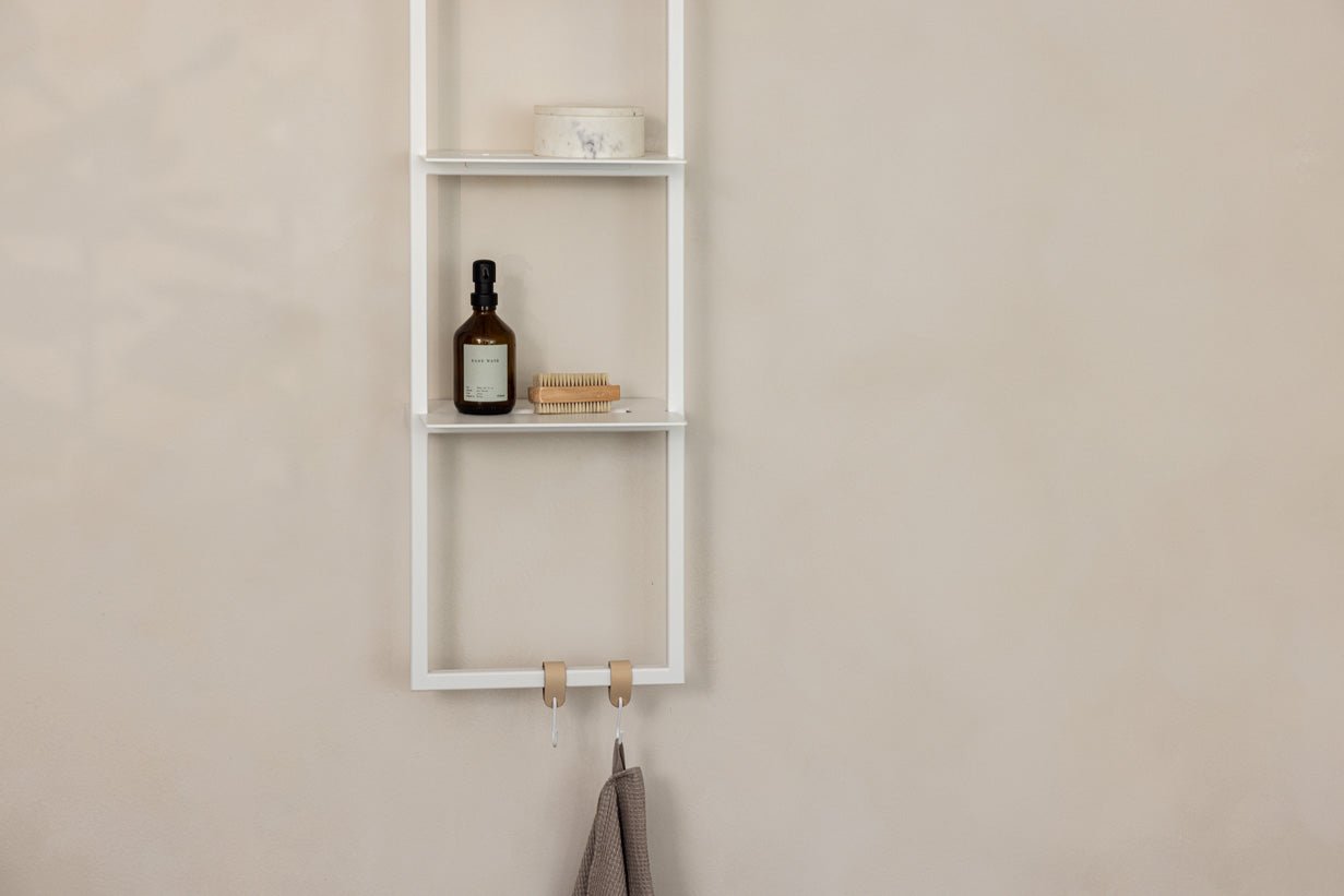 Wall Shelf Rivo S – Compact Metal Shelf with Plug-in System