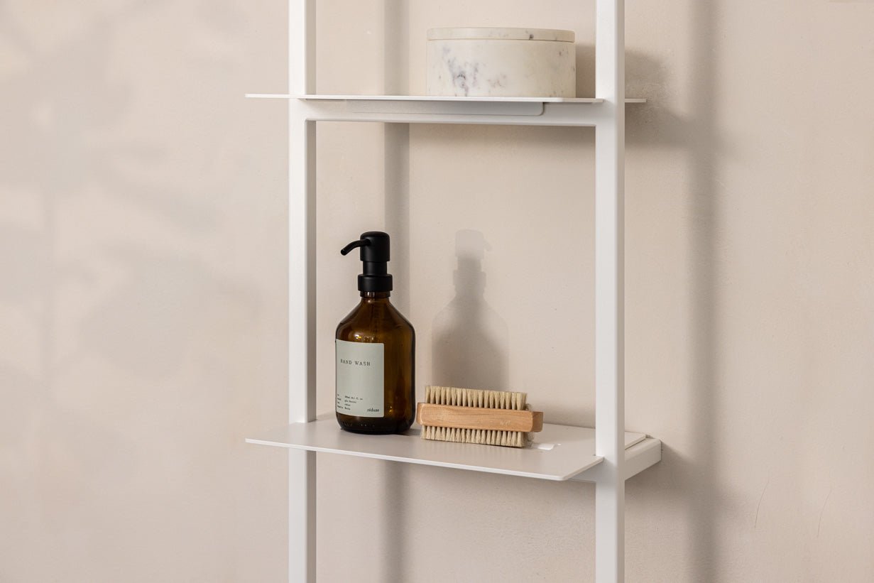 Wall Shelf Rivo S – Compact Metal Shelf with Plug-in System