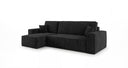 Designer corner sofa Lunaro Mini with sleeping and fold-out function in Corduroy