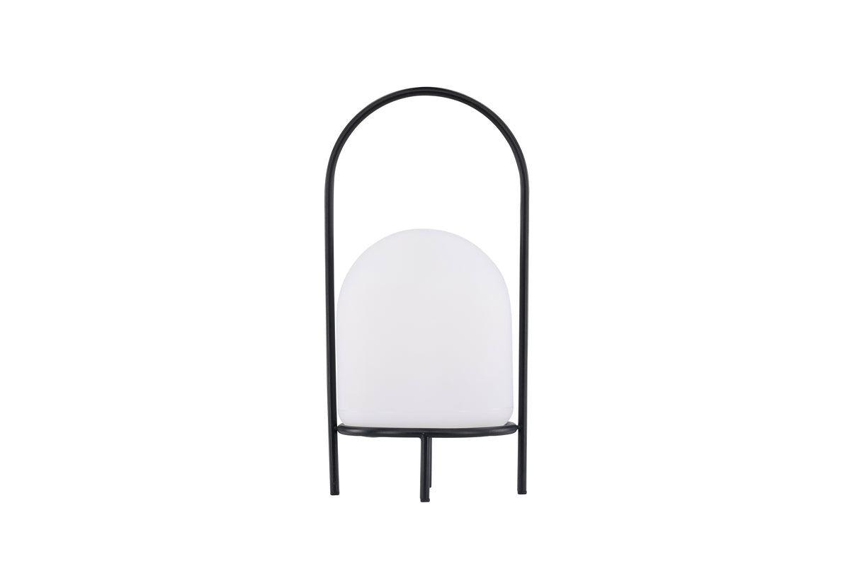 Outdoor-Tischlampe „Cassy“ – wetterfest aus Stahl & Kunststoff in zwei Größen