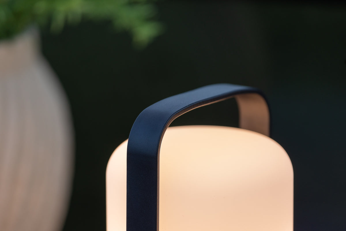 Outdoor-Tischlampe „Inka“ – LED-Lampe aus Kunststoff für Garten, Terrasse & Balkon