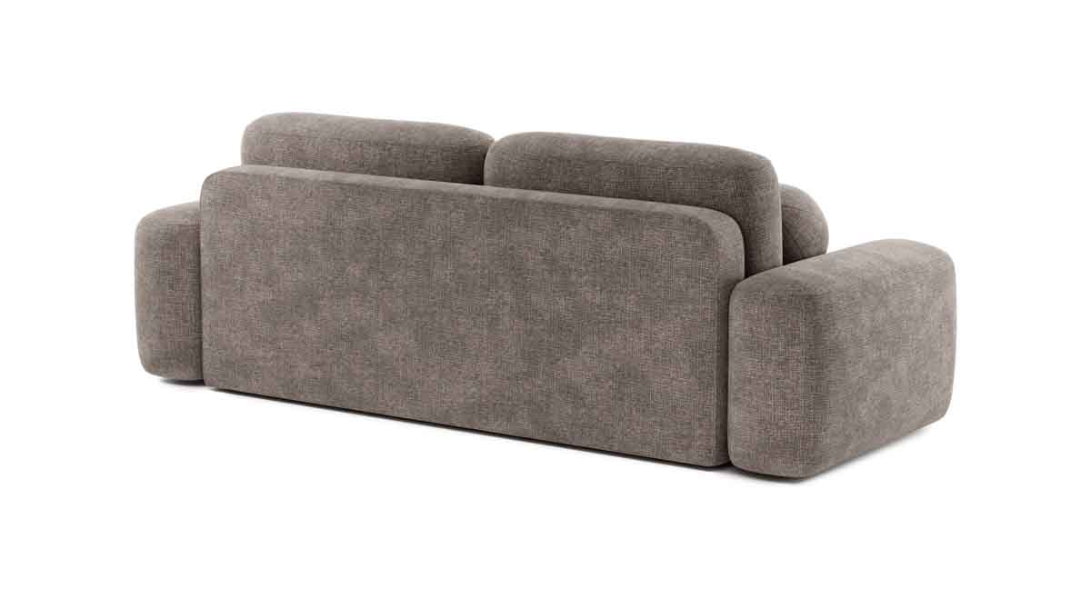 Designer Sofa Bold mit Schlaffunktion und Bettkasten