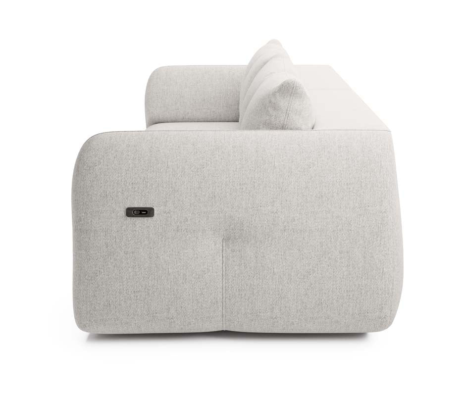 Designer Sofa Camira mit elektrischer Schlaffunktion