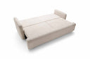 Designer Sofa Celiné Bouclé with Sleeper Function and Storage Space