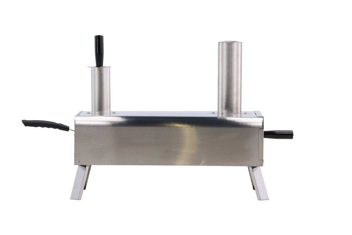 Pizzaofen Napoli - aus Stahl in Silber