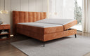 Boxspringbett Ines in Cord mit Stauraum