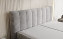 Boxspringbett Ines in Cord mit Stauraum