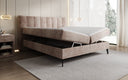 Boxspringbett Ines in Cord mit Stauraum