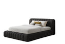 Designer Upholstered Bed Selene Bouclé with Storage
