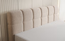 Boxspringbett Nala in Strukturstoff mit Schwebeoptik