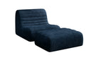 Designer armchair Remo in Corduroy