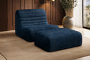 Designer armchair Remo in Corduroy