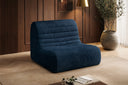 Designer armchair Remo in Corduroy