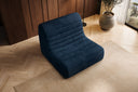 Designer armchair Remo in Corduroy