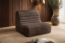 Designer armchair Remo in Corduroy