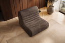 Designer armchair Remo in Corduroy