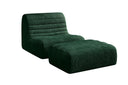 Designer armchair Remo in Corduroy