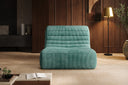 Designer armchair Remo in Corduroy