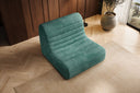 Designer armchair Remo in Corduroy
