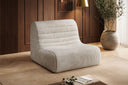 Designer armchair Remo in Corduroy