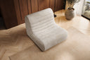 Designer armchair Remo in Corduroy