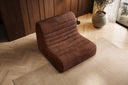 Designer armchair Remo in Corduroy
