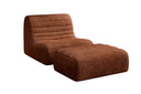 Designer armchair Remo in Corduroy