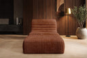 Designer armchair Remo in Corduroy