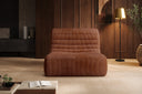 Designer armchair Remo in Corduroy